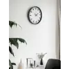 36 Cm Gri Sade Dekoratif Duvar Saati