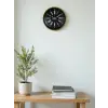 36 Cm Kahverengi Dekoratif Duvar Saati