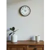 36 Cm Kahverengi Dekoratif Duvar Saati