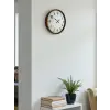 36 Cm Kahverengi Dekoratif Duvar Saati