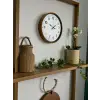 36 Cm Kahverengi Dekoratif Duvar Saati