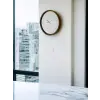 36 Cm Kahverengi Dekoratif Duvar Saati
