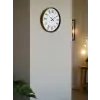 36 Cm Kahverengi Dekoratif Duvar Saati