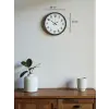 36 Cm Kahverengi Dekoratif Duvar Saati