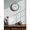 36 Cm Kahverengi Dekoratif Duvar Saati