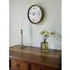 36 Cm Kahverengi Modern Dekoratif Duvar Saati