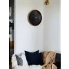 36 Cm Kahverengi Modern Duvar Saati