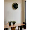 36 Cm Kahverengi Modern Duvar Saati