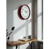 36 Cm Kırmızı Dekoratif Duvar Saati