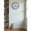 36 Cm Krem Çocuk Odası Duvar Saati