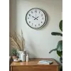 36 Cm Krem Dekoratif Duvar Saati