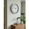 36 Cm Krem Dekoratif Duvar Saati