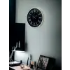 36 Cm Krem Dekoratif Duvar Saati