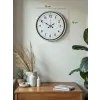 36 Cm Krem Dekoratif Duvar Saati