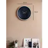 36 Cm Krem Dekoratif Duvar Saati