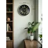 36 Cm Krem Dekoratif Duvar Saati