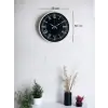 36 Cm Krem Dekoratif Duvar Saati
