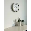 36 Cm Krem Modern Dekoratif Duvar Saati
