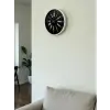 36 Cm Krem Modern Duvar Saati