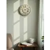 36 Cm Krem Retro Tasarım Duvar Saati