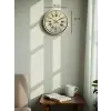 36 Cm Krem Retro Tasarım Duvar Saati