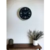 36 Cm Krem Şık Dekoratif Duvar Saati