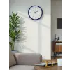 36 Cm Lacivert Dekoratif Duvar Saati
