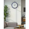 36 Cm Lacivert Dekoratif Duvar Saati