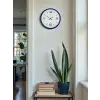 36 Cm Lacivert Modern Dekoratif Duvar Saati