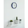 36 Cm Lacivert Modern Dekoratif Duvar Saati