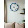 36 Cm Mavi Dekoratif Duvar Saati