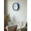 36 Cm Mavi Dekoratif Duvar Saati
