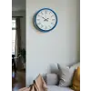 36 Cm Mavi Roma Rakamlı Duvar Saati
