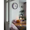 36 Cm Mor Çocuk Odası Duvar Saati