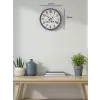 36 Cm Mor Çocuk Odası Duvar Saati