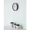36 Cm Mor Dekoratif Duvar Saati