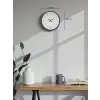 36 Cm Mor Dekoratif Duvar Saati