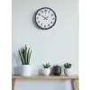 36 Cm Mor Standart Duvar Saati