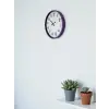 36 Cm Mor Standart Duvar Saati