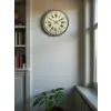 36 Cm Nostalji Gri Dekoratif Duvar Saati