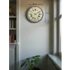 36 Cm Nostalji Gri Dekoratif Duvar Saati