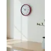 36 Cm Pembe Roma Rakamlı Duvar Saati