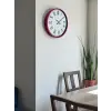 36 Cm Pembe Roma Rakamlı Duvar Saati