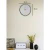 36 Cm Sade Dekoratif Duvar Saati