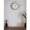 36 Cm Sade Dekoratif Duvar Saati