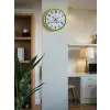 36 Cm Sarı Çocuk Odası Duvar Saati