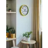 36 Cm Sarı Çocuk Odası Duvar Saati