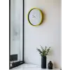36 Cm Sarı Dekoratif Duvar Saati