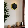 36 Cm Sarı Dekoratif Duvar Saati