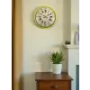 36 Cm Sarı Retro Duvar Saati